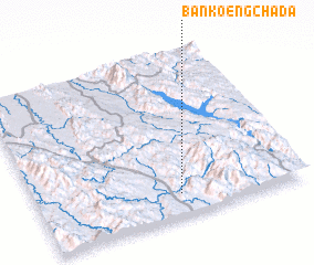 3d view of Ban Koeng Chada