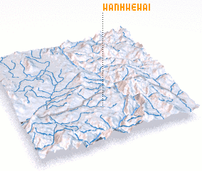 3d view of Wān Hwè-wai