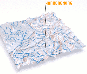 3d view of Wān Kongmöng