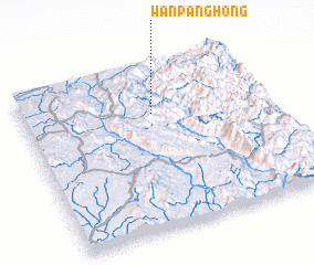 3d view of Wān Pānghōng