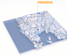 3d view of Phangnga