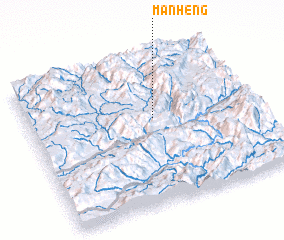 3d view of Mān Heng