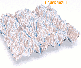 3d view of Lower Bazul
