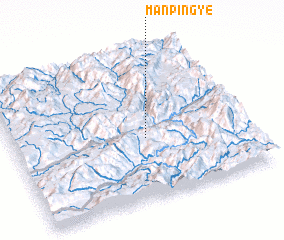 3d view of Mān Ping-ye