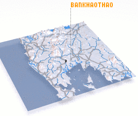 3d view of Ban Khao Thao