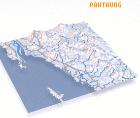 3d view of Pawtaung