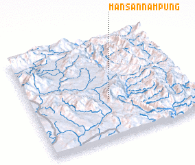 3d view of Mān Sannampüng