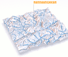 3d view of Mān Nawnghkam