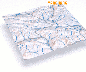 3d view of Yangkang