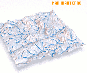 3d view of Mān Hkamten-no