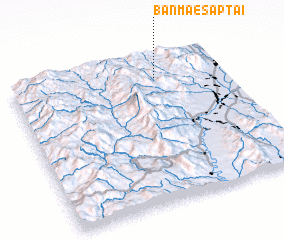 3d view of Ban Mae Sap Tai