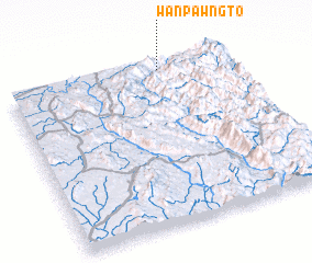 3d view of Wān Pawngto