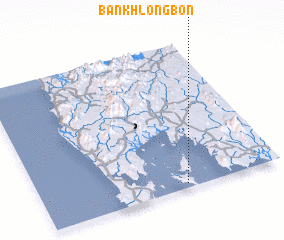 3d view of Ban Khlong Bon