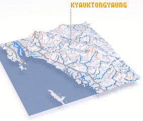 3d view of Kyauktongyaung