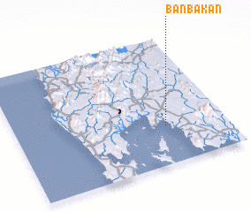 3d view of Ban Ba Kan