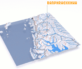 3d view of Ban Phraek Khwa