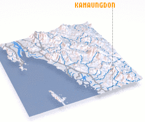 3d view of Kamaungdon