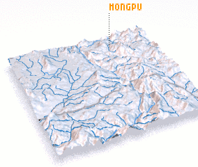 3d view of Möng Pu