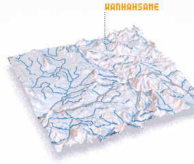 3d view of Wān Ha-hsā-mè