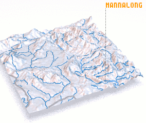 3d view of Mān Na-long