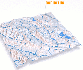 3d view of Ban Ko Tha
