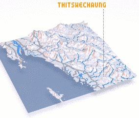 3d view of Thitswechaung