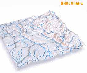 3d view of Wān Longke