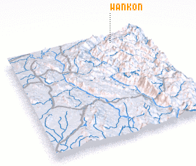 3d view of Wān Kon