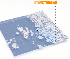 3d view of Kyaukthinbaw