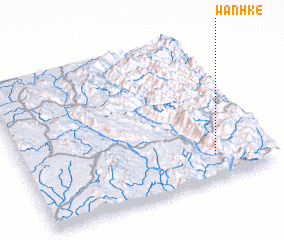 3d view of Wān Hke