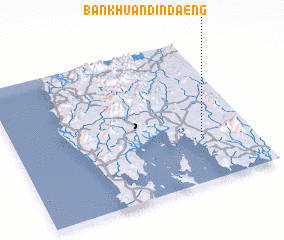 3d view of Ban Khuan Din Daeng