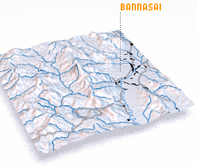 3d view of Ban Na Sai