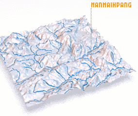 3d view of Mān Mai-hpang