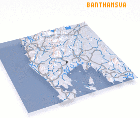 3d view of Ban Tham Sua