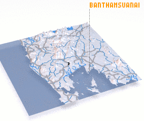 3d view of Ban Tham Sua Nai