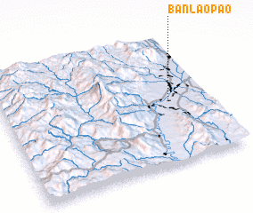 3d view of Ban Lao Pao