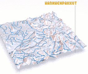 3d view of Wān Hwè-hpakkut