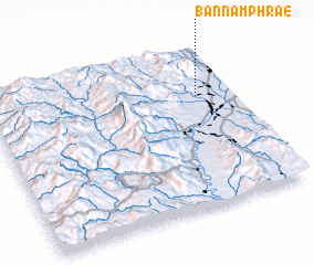 3d view of Ban Nam Phrae