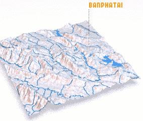 3d view of Ban Pha Tai