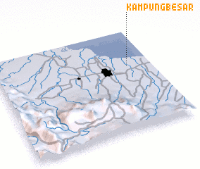 3d view of Kampungbesar