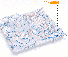 3d view of Mān Kyawng