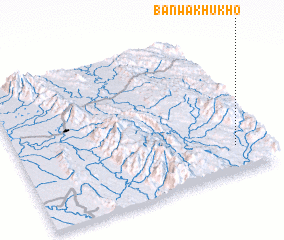 3d view of Ban Wa Khu Kho