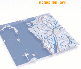 3d view of Ban Pak Phlaek