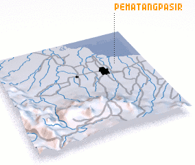 3d view of Pematangpasir