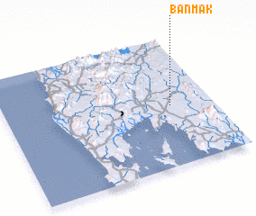 3d view of Ban Mak