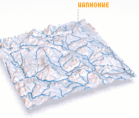 3d view of Wān Ho-hwè