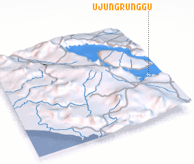 3d view of Ujung Runggu