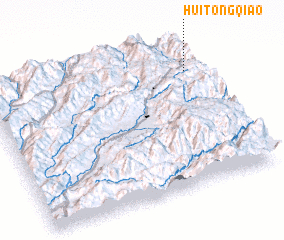 3d view of Huitongqiao