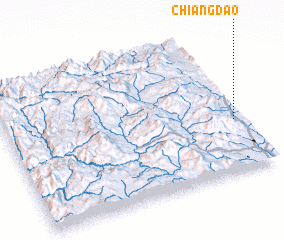 3d view of Chiang Dao