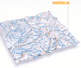 3d view of Hwè-pa-lai